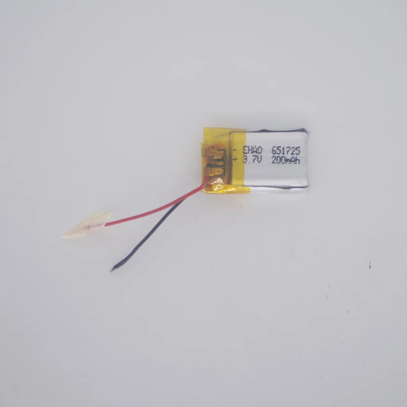 3 7 V полимерная литиевая батарея 651725 Bluetooth MP3 рекордер камера