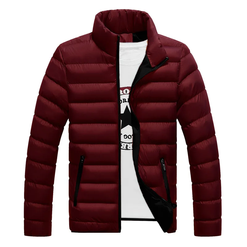 

Winter Men Jacket 2018 Brand Casual Mens Jackets And Coats Thick Parka Men Outwear 4XL Jacket Male Clothing