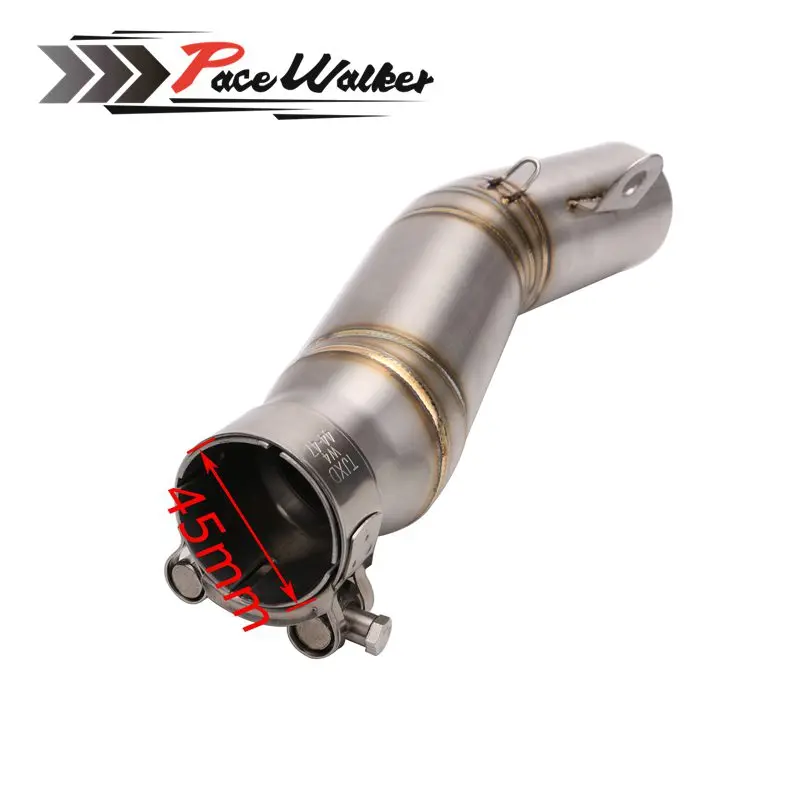 Motorcycle Stainless steel exhaust pipe Central Connector for yamaha R6 06-14 | Автомобили и мотоциклы