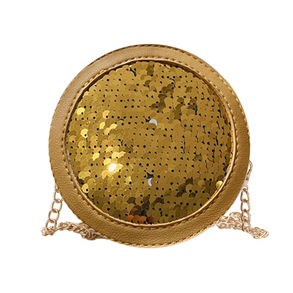 Сумки MOLAVE милые сумки для детей новая круглая сумка через плечо с блестками мини