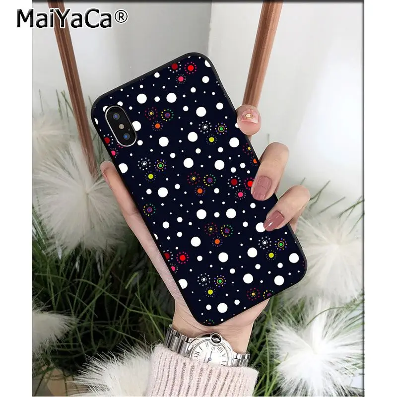 Мягкий Черный силиконовый чехол MaiYaCa для iPhone 8 7 6 6S Plus 5 5S SE XR X XS MAX | Мобильные