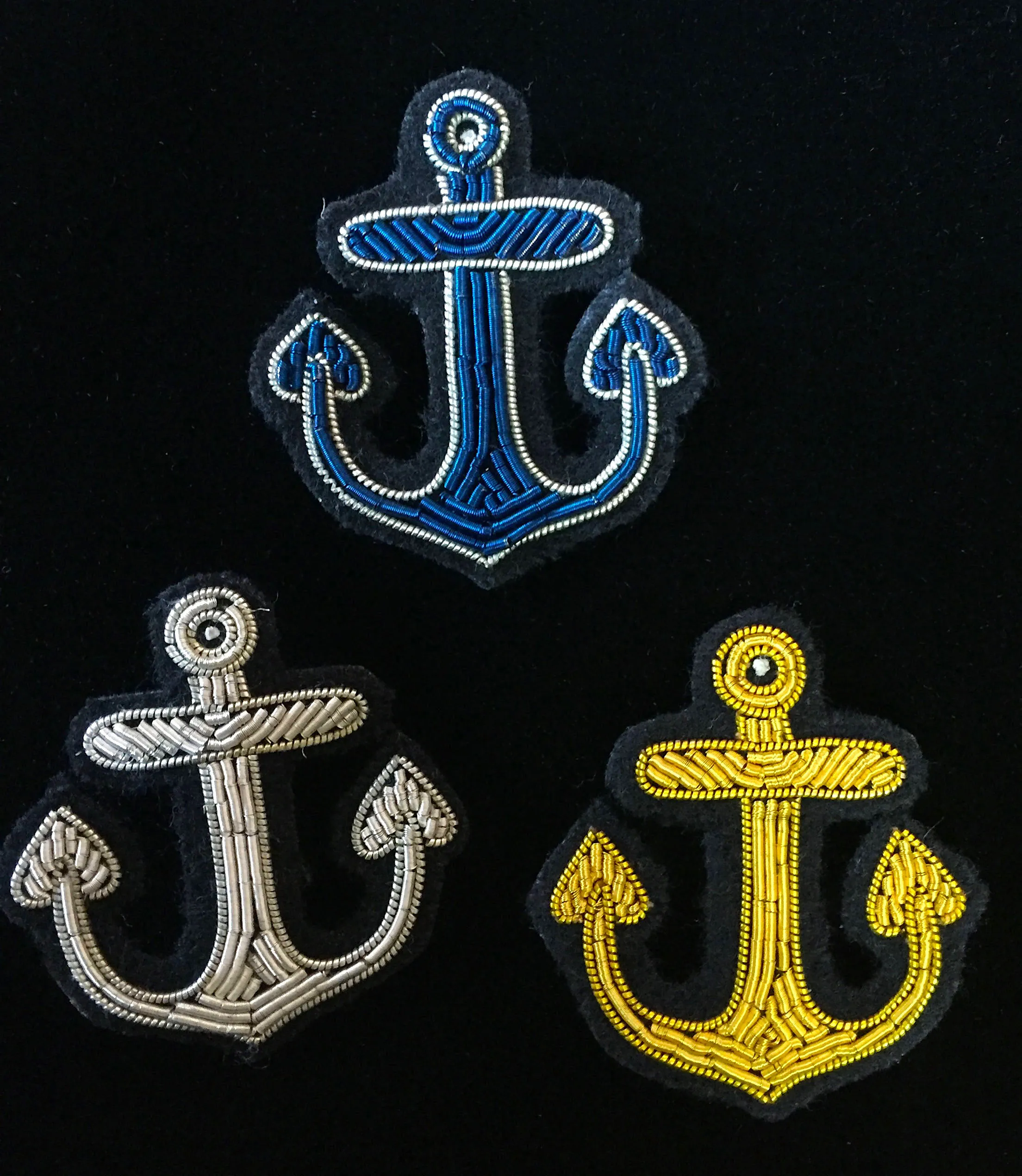 Вышивка из проволоки в форме слитка ручной работы/Золотая булавка значок