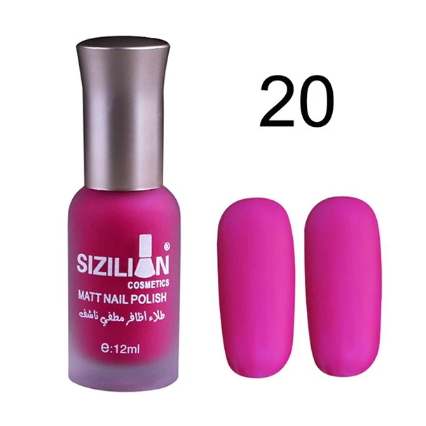 Nail Polish T Макияж 12 мл матовый тусклый лак для ногтей Быстросохнущий стойкий лак для ногтей матовый Гель-лак для ногтей профессиональный подарок для дизайна ногтей - Цвет: Nail Polish T