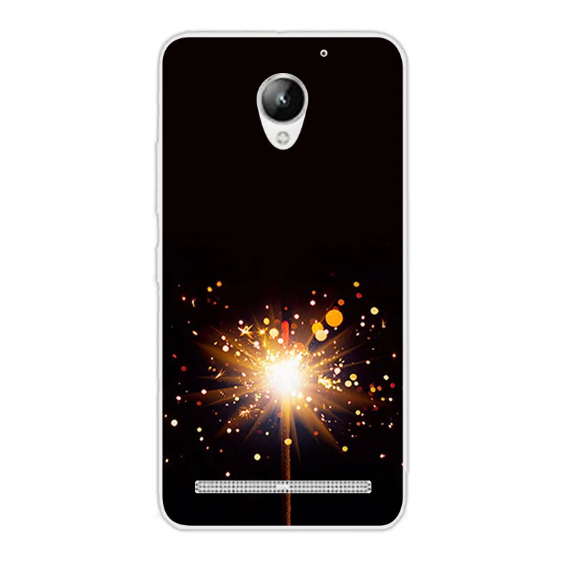 For Lenovo Vibe C2 / Power K10A40 Fundas Back Cover Soft TPU Silicone Prower Dark Phone Cases |