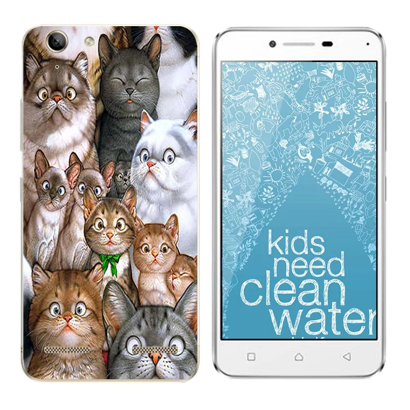 Мягкий ТПУ чехол для телефона Lenovo Vibe K5 Plus Lemon 3 A6020 ручной печати силиконовый Capa |
