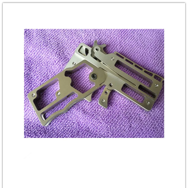 Портативный мини пистолет с резиновой лентой из нержавеющей стали|Игрушечное