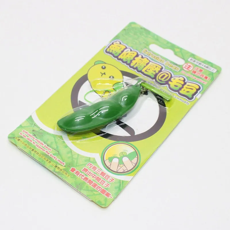 Fun Beans Gadgets Antistress Toy Novelty Squeeze Pendants Funny antistress squish Plants Toys Kids Gifts | Игрушки и хобби