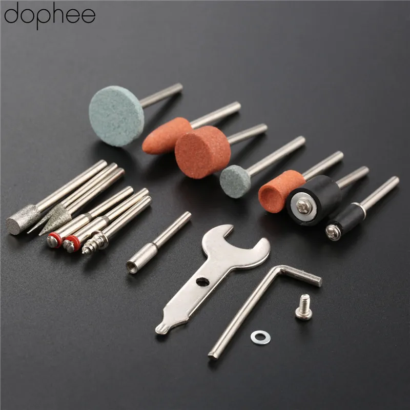 Dophee Dremel аксессуары электрическая дрель гравировка шлифовальная полировальная