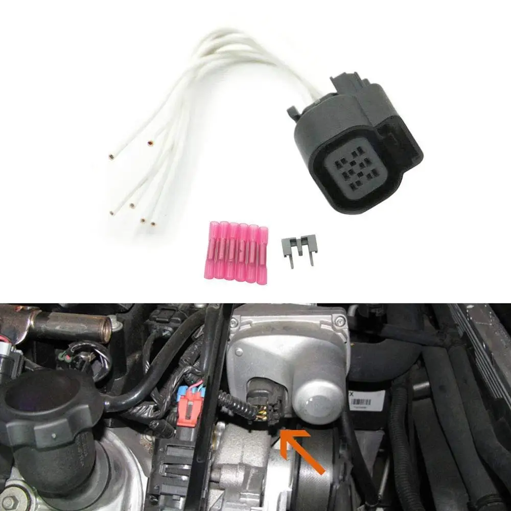 Разъем привода дроссельной заслонки проводной жгут штекер с 6 контактами для TAC