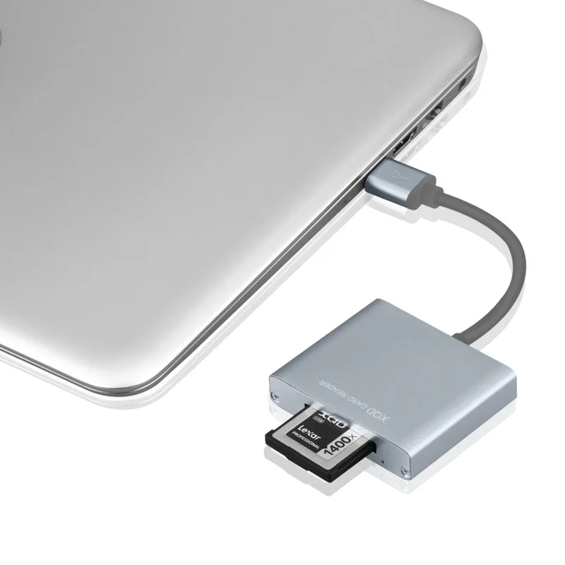 Высокое качество! Высокоскоростной 5 Гбит/с USB 3 0 XQD кардридер памяти 500|Картридеры|