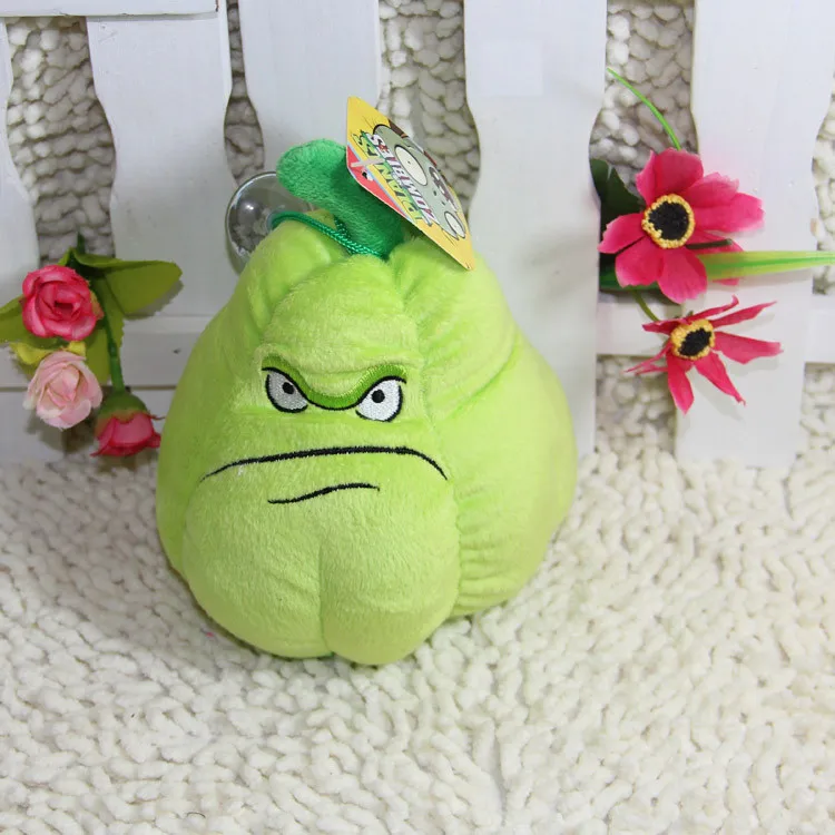 Style 16 Squash 27 стилей Растения против Зомби Плюшевые игрушки 13-20 см PVZ Растения Подсолнух Peashooter плюшевые мягкие игрушки мягкая игрушка кукла для детей Подарки - Цвет: Style 16 Squash