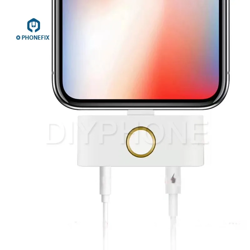 Внешняя кнопка домой PHONEFIX аудиоразъем преобразователь для наушников