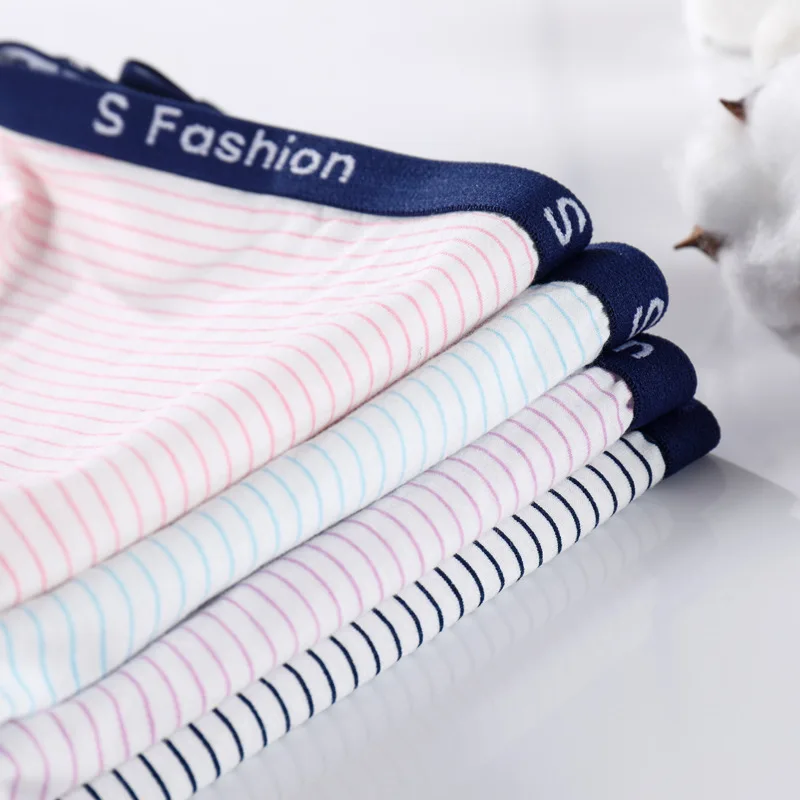 4PCS/LOT Cotton Panties Women's Boyshort New Female Breathable Pants Ladies Underwear Girls Underpant Fat Boxer Shorts |