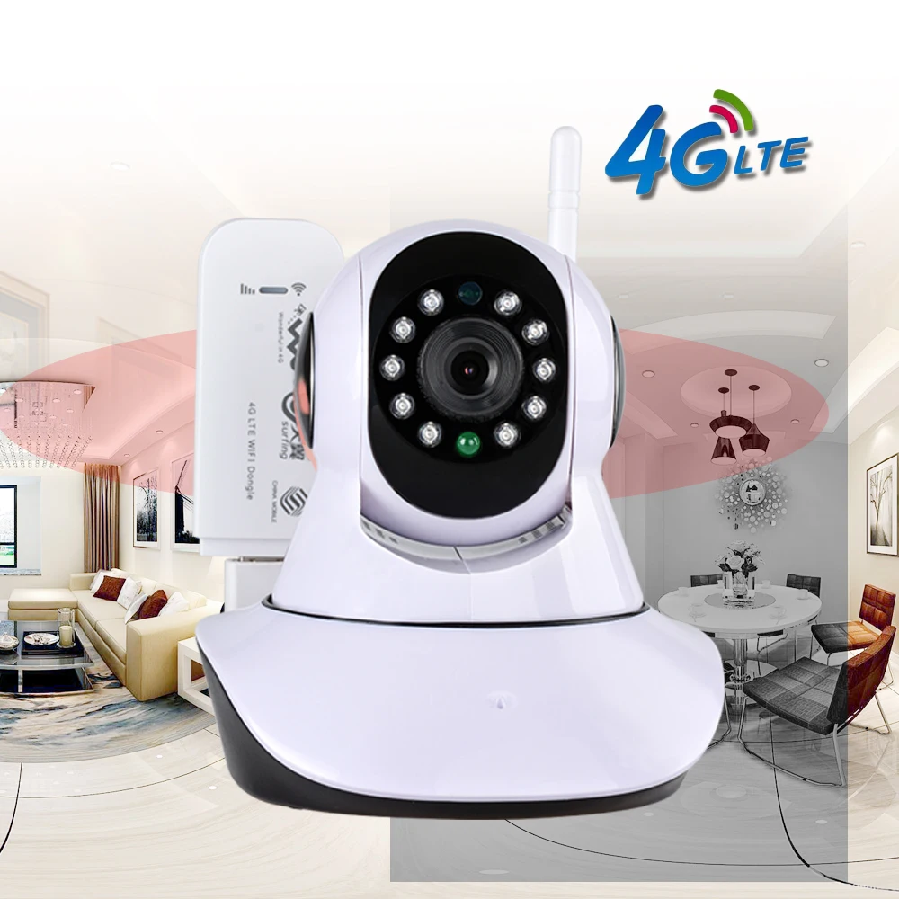 Домашняя ip-камера безопасности, WiFi, Беспроводная мини-камера видеонаблюдения, HD камера видеонаблюдения, 720 P, ночное видение, детский монитор, 4G, 3G
