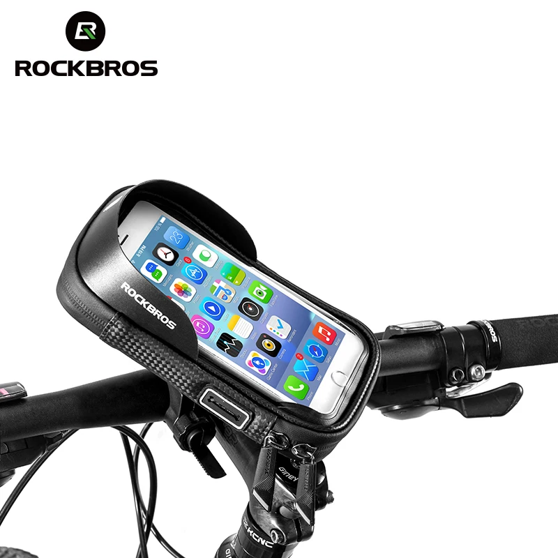 Велосипедная сумка ROCKBROS 6 дюймов велосипедная MTB верхняя держатель для телефона