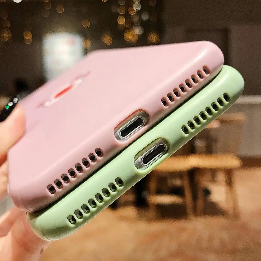 Чехол RAXFLY с милой Свинкой для iPhone Xr X Xs Max Мягкий силиконовый чехол телефона 7 8 6S Plus