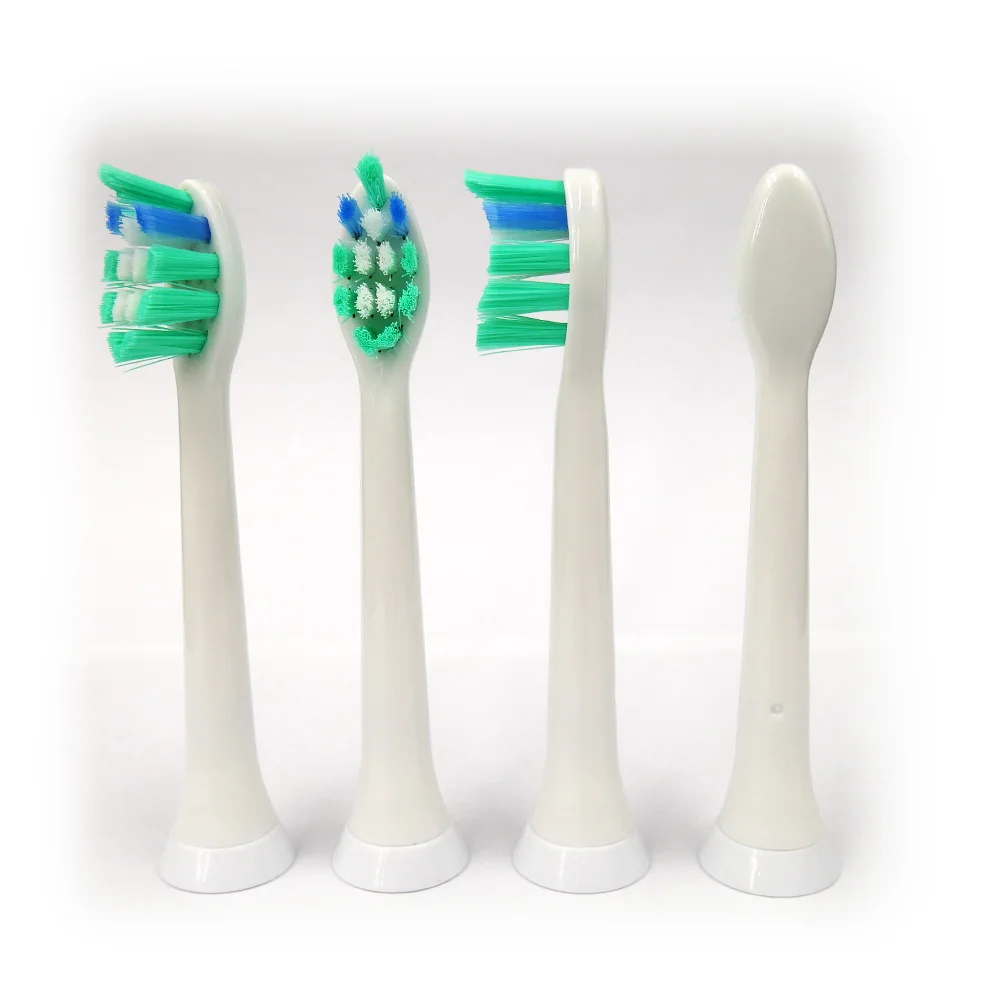 12 шт. в упаковке, Съемные насадки для зубной щетки HX9024 для Philips Sonicare ProResults HX6013 HX6530 9340 HX6930 HX6950 HX6710 HX9140 HX3216