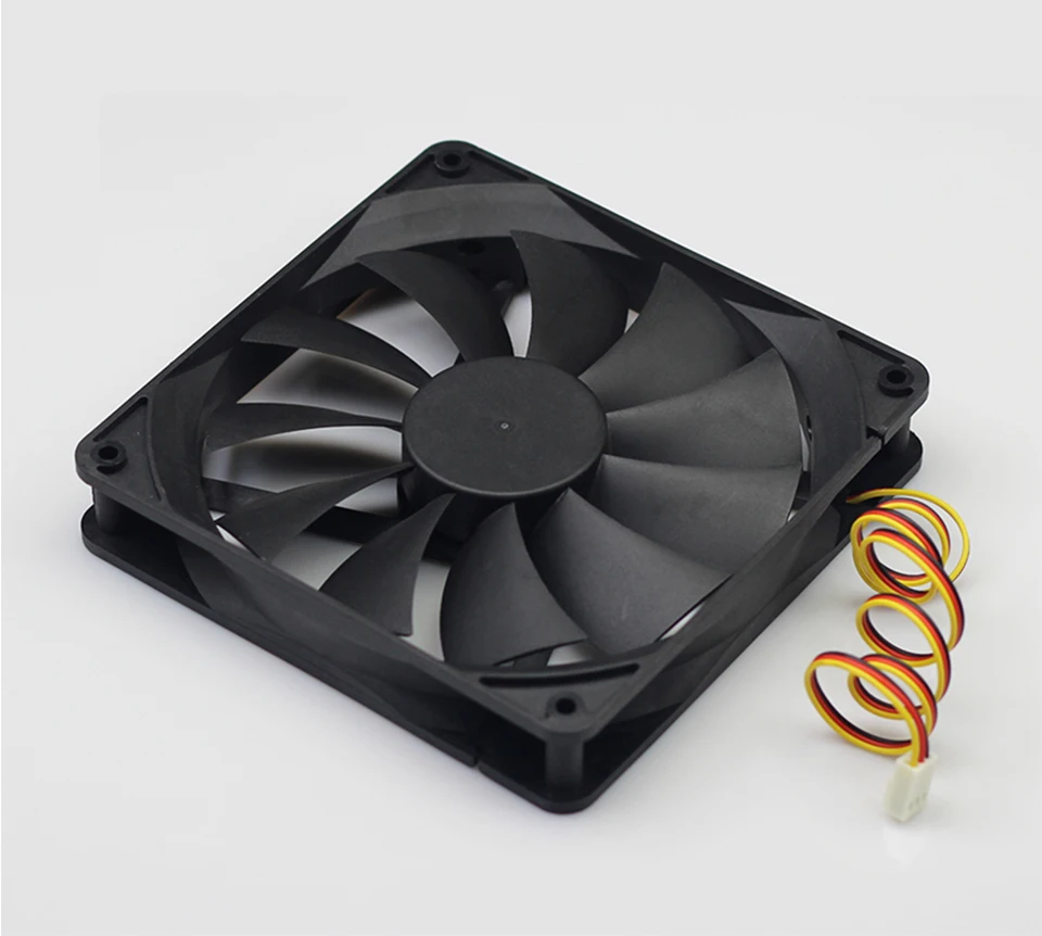 140 мм 14025 3pin DC 12V высокоскоростной бесшумный вентилятор охлаждения для компьютера чехол/cpu/ETH/ETC/ZCash кулер