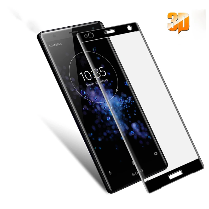 3D закаленное стекло для sony xperia XA1 XA2 Plus Ultra XZ3 XZ4 стекло для sony Soni E xperia XZ Premium 10 Plus L3 защитная пленка