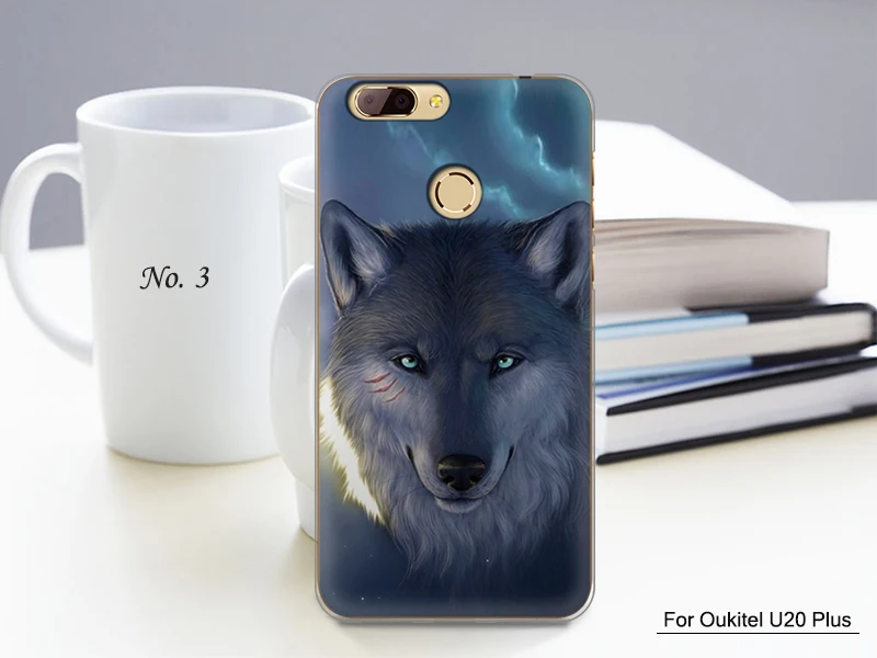 JURCHEN Капа чехол для Oukitel U20 плюс силиконовый чехол ТПУ задняя крышка для Oukitel U20 плюс Чехол для телефона чехол мультяшный милый мягкий 5,5"