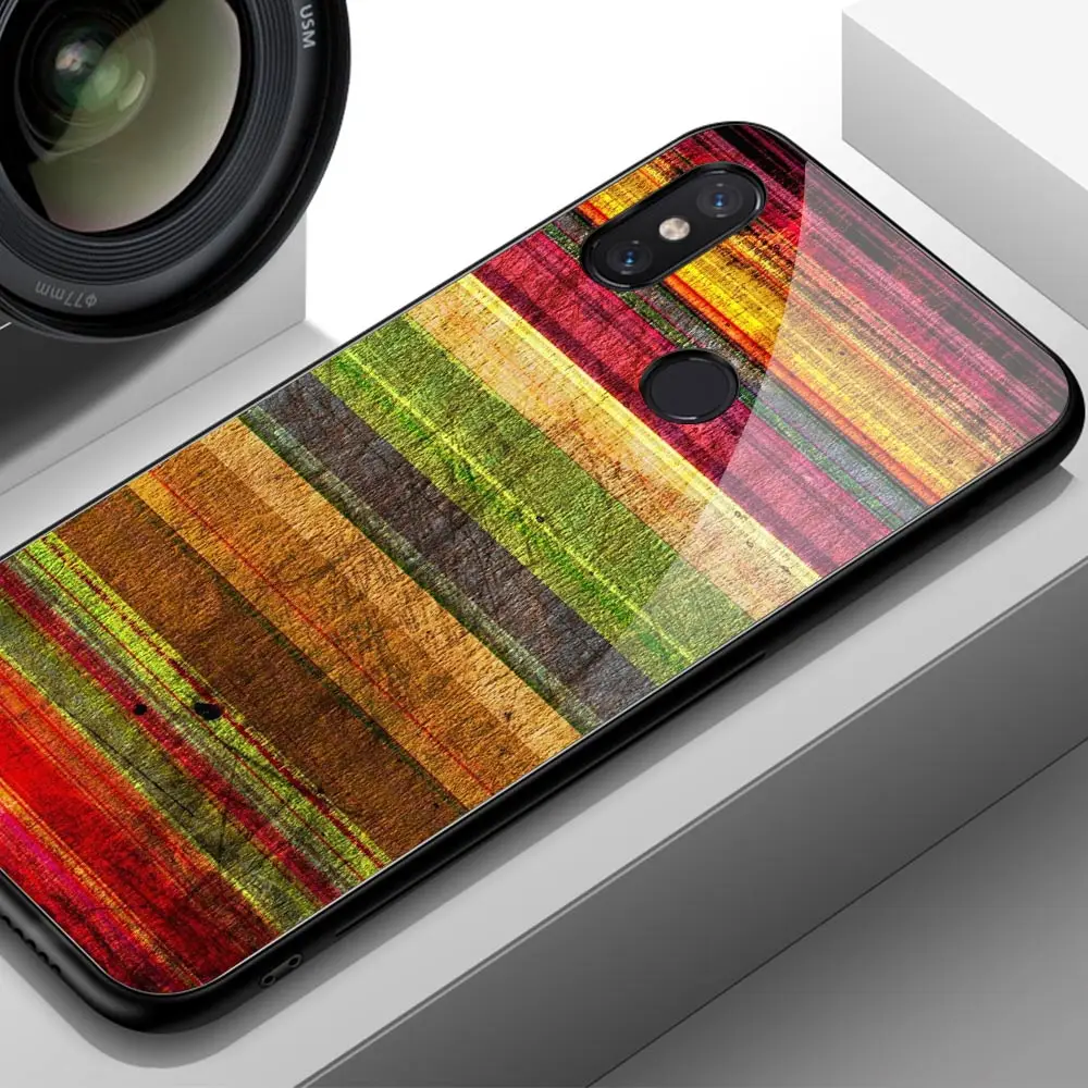 Чехол Finder для Xiaomi mi x 2s Чехол из закаленного стекла твердая задняя крышка красочные полосы для Xiaomi mi 8 9 SE lite mi x 2 2s 3 Max 3
