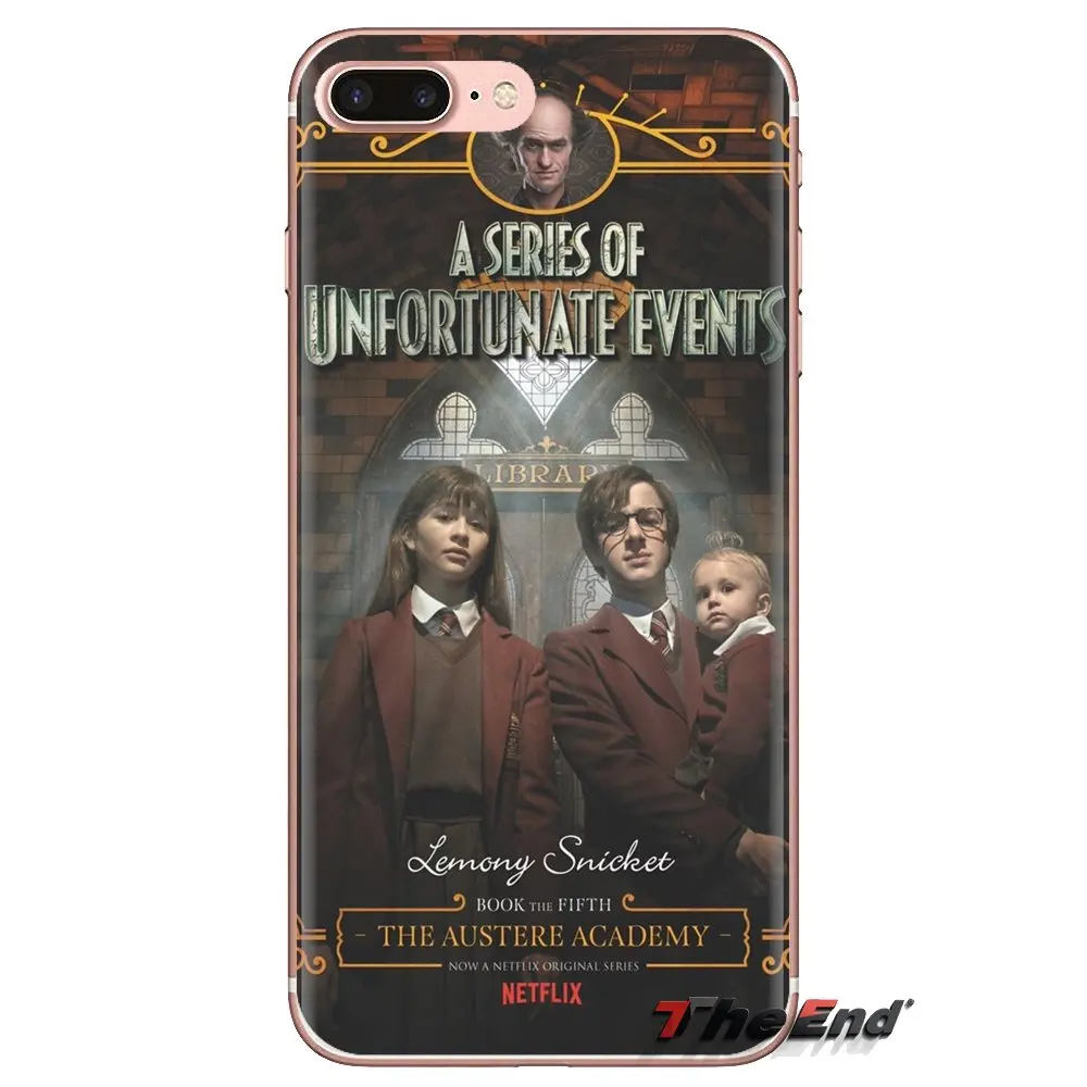 A Series of Unfortunate Event Season For iPod Touch Apple iPhone 4 4S 5 5S SE 5C 6 6S 7 8 X XR XS Plus MAX Silicone Housing Case |
