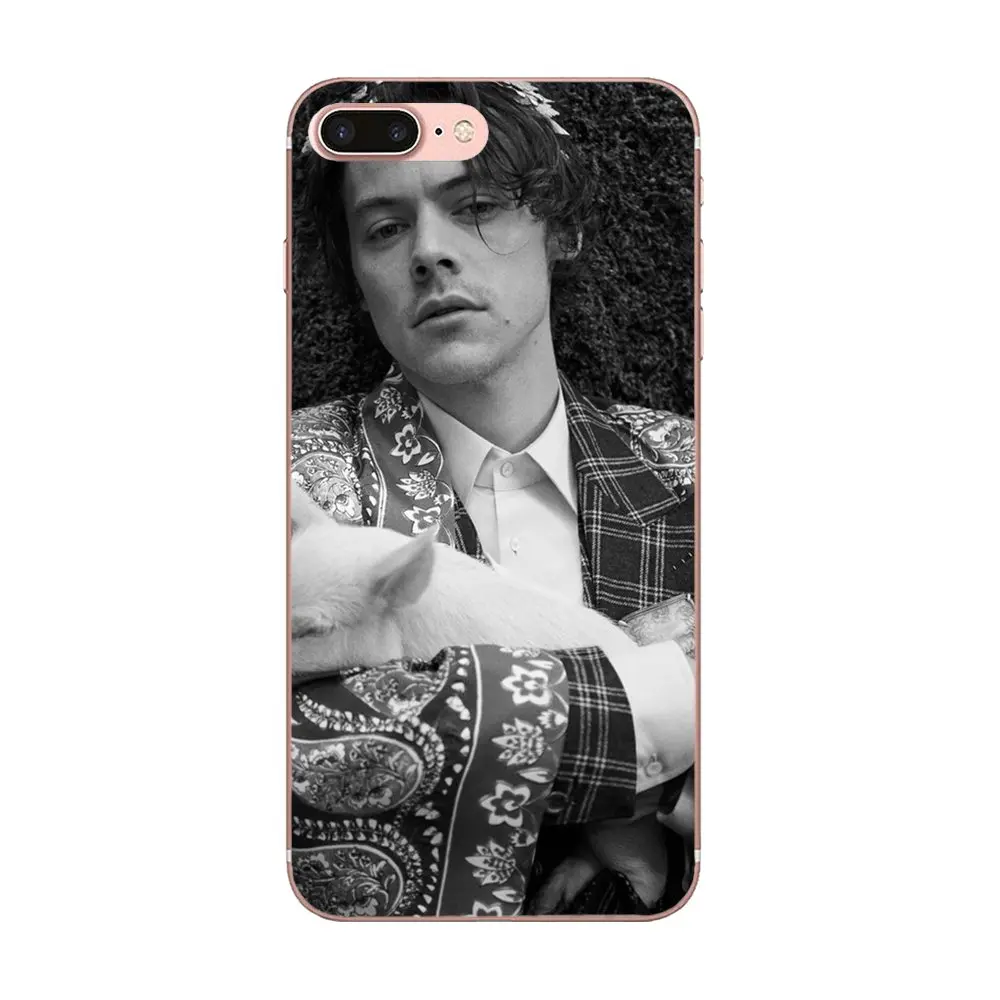 Мягкий силиконовый чехол для телефона из ТПУ Гарри Стайл Apple iPhone 4 4S 5 5C 5S SE 6 6S 7 8 Plus X