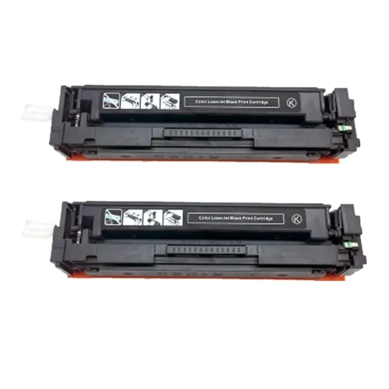 2 шт CF400X 201X 2800 страниц черный тонер картридж совместимый тонер-картридж для HP Цвет