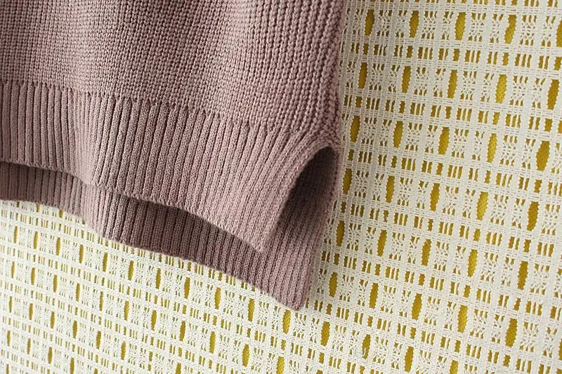 Повседневные пуловеры с V-образным вырезом эластичный женский свитер на весну и