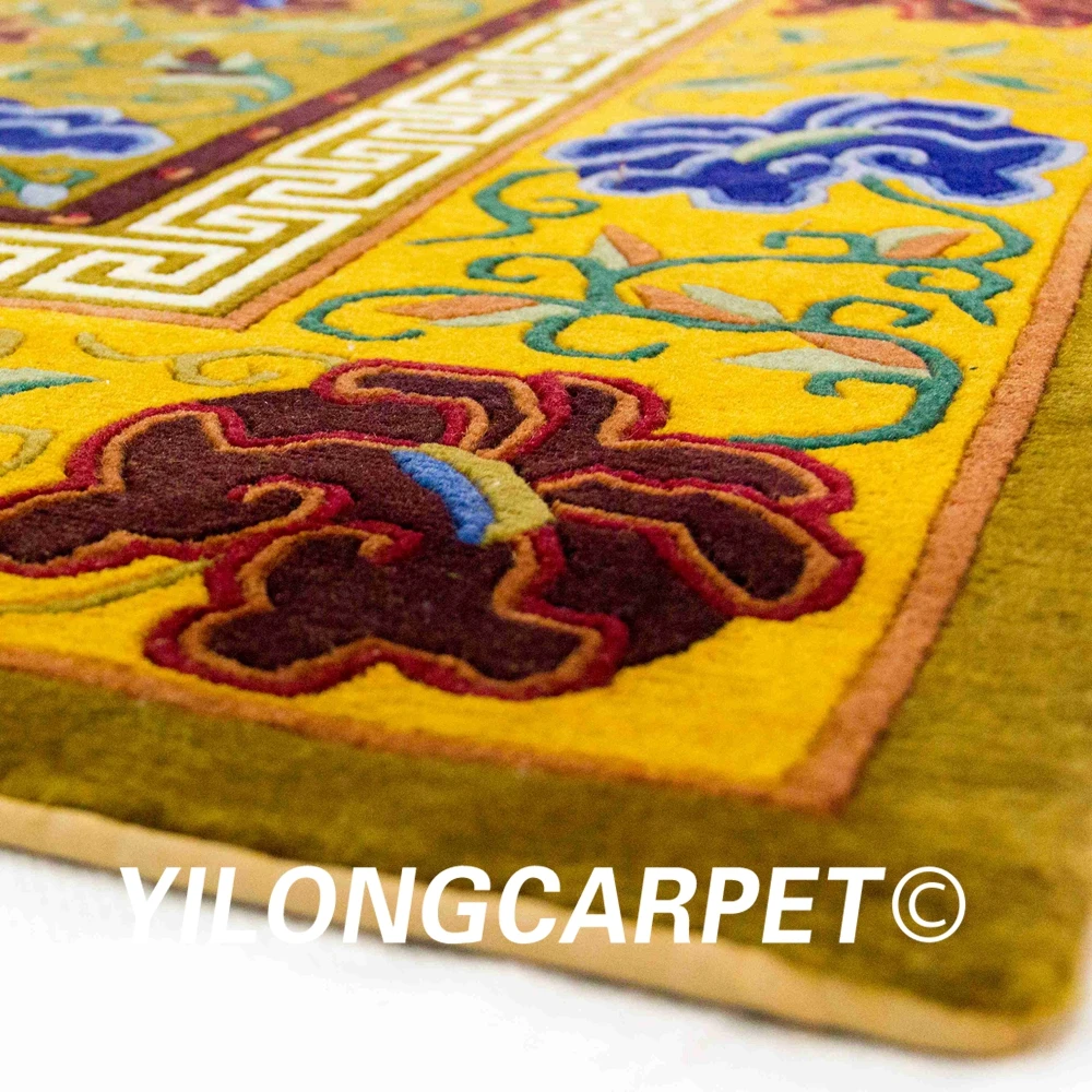 YILONG 8 'x 10' Непальские шерстяные ковры ручной работы с изысканным рисунком