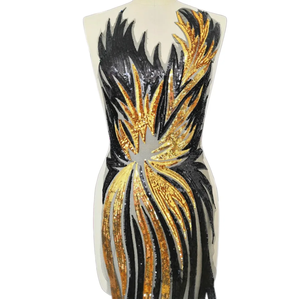 Стразы с блестками для бижутерии, черные, желтые, 30x130 см Стразы с блестками для бижутерии, черные, желтые, 30x130 см