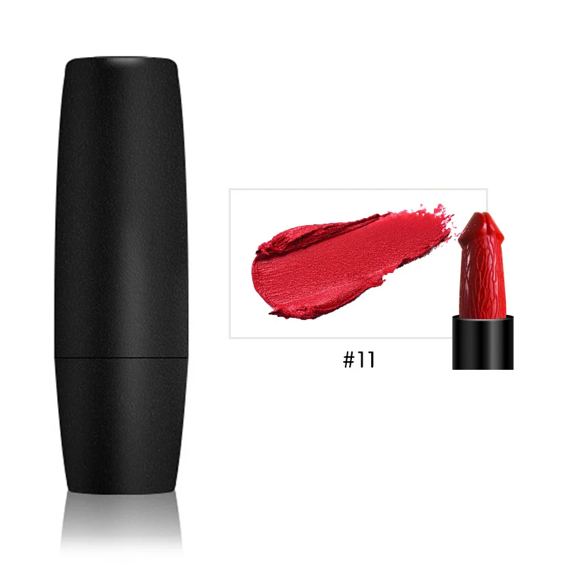 Women Matte Lipstick Waterproof Long Lasting Makeup Mushroom Head Lip Stick Cosmetics MH88 - Цвет: as picture