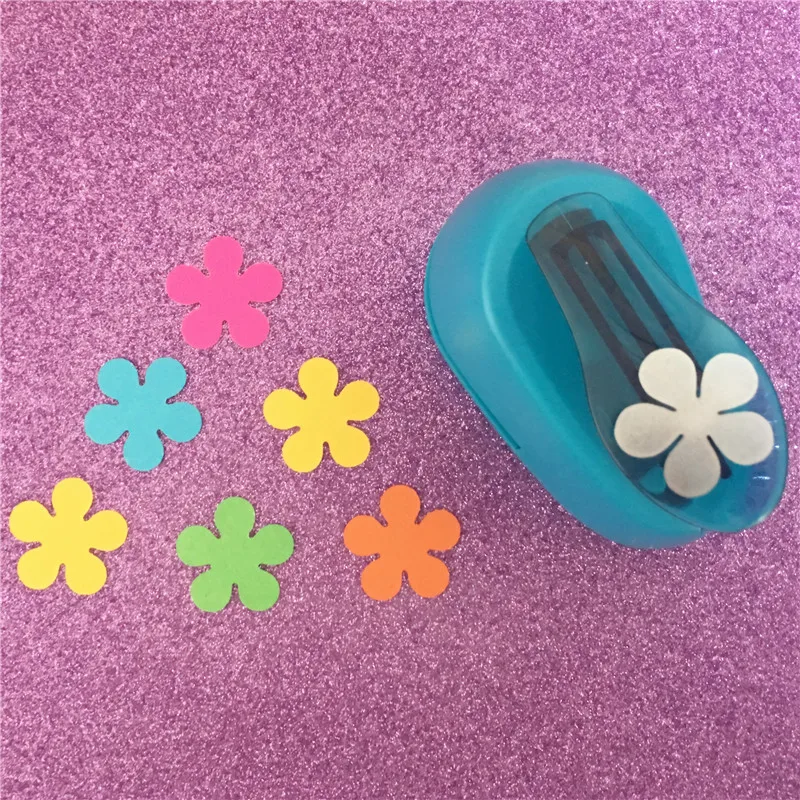 Дырокол в форме цветка 1 дюйм дырокол для скрапбукинга резак бумаги тиснение