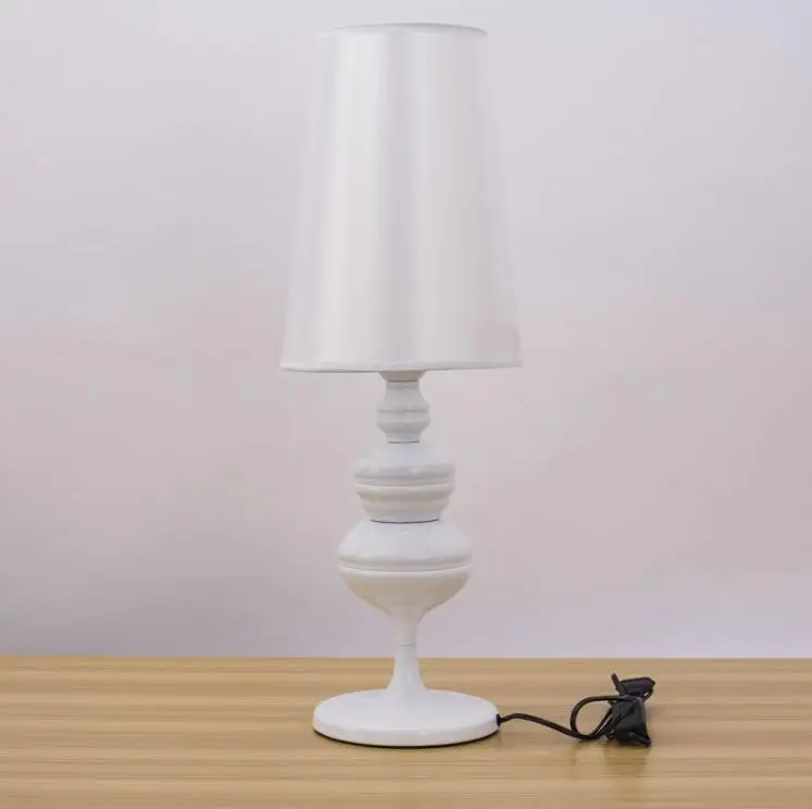 Современная мода Decoraction E27 110 V/220 V испанский защитник настольные лампы для спальни/гостиной освещение - Цвет абажура: White