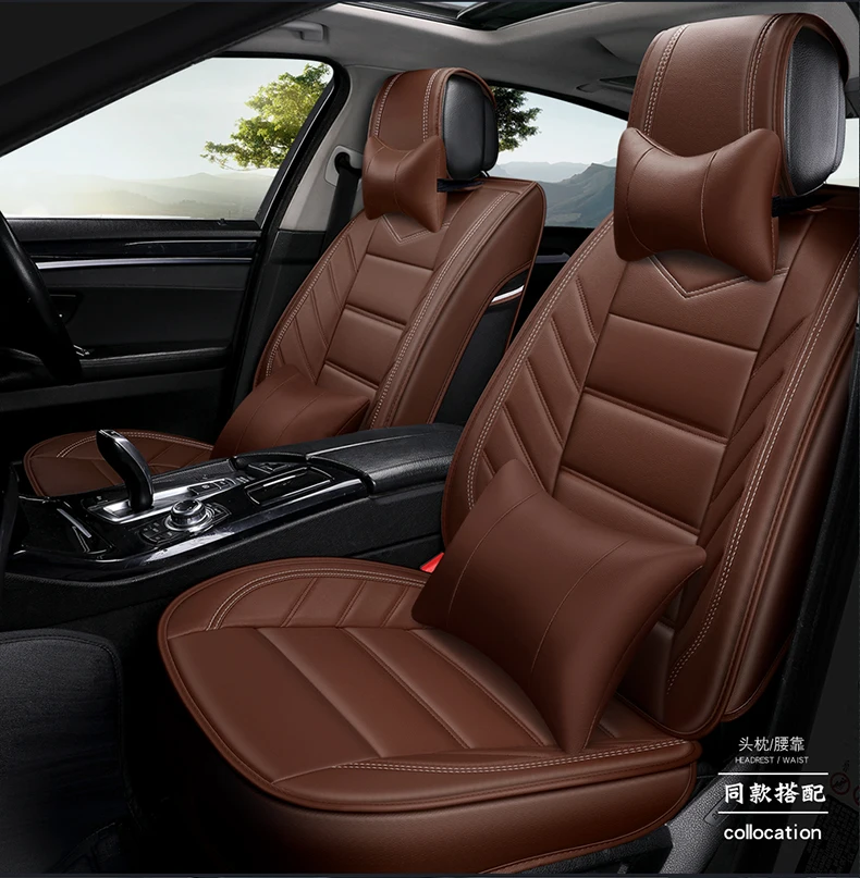 Чехол для автокресла из искусственной кожи для Toyota C-HR chr RAV4 rav 4 corolla verso 150 fortuner land cruiser 100 120 200