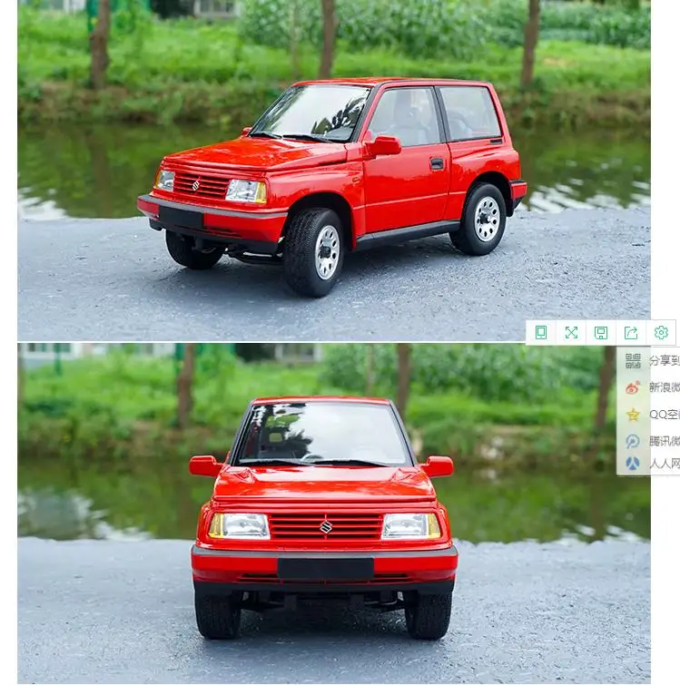 Различные 1:18 модели автомобилей из сплава Suzuki Vitara Escudo, коллекция и подарочная металлическая модель автомобиля