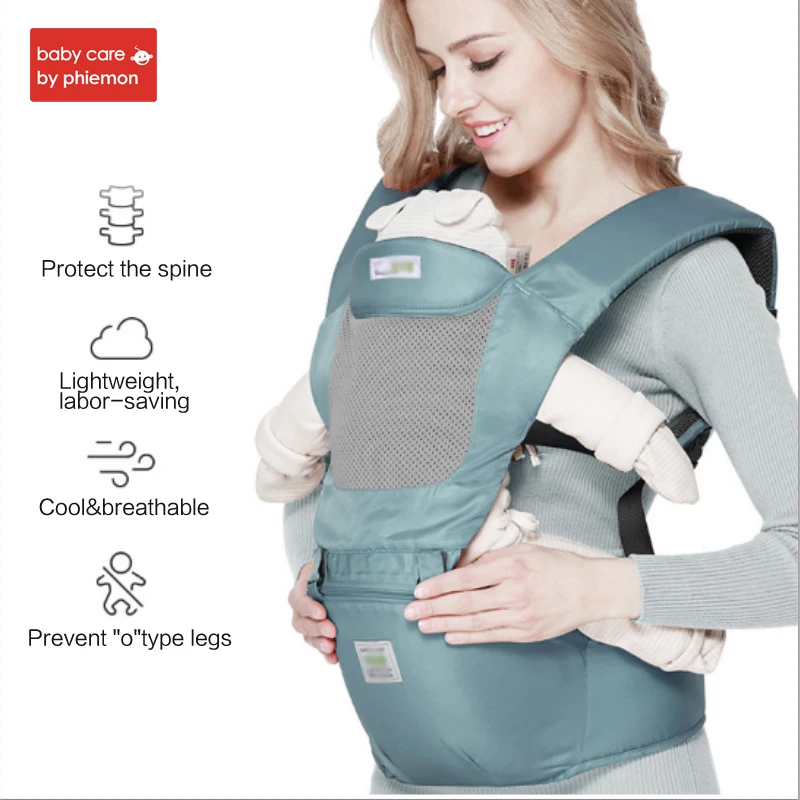 Babycare эргономичный регулируемый ремень для новорожденных младенец Многофункциональный Хипсит(пояс для ношения ребенка) кенгуру Передняя облицовка рюкзак предотвращает тип O