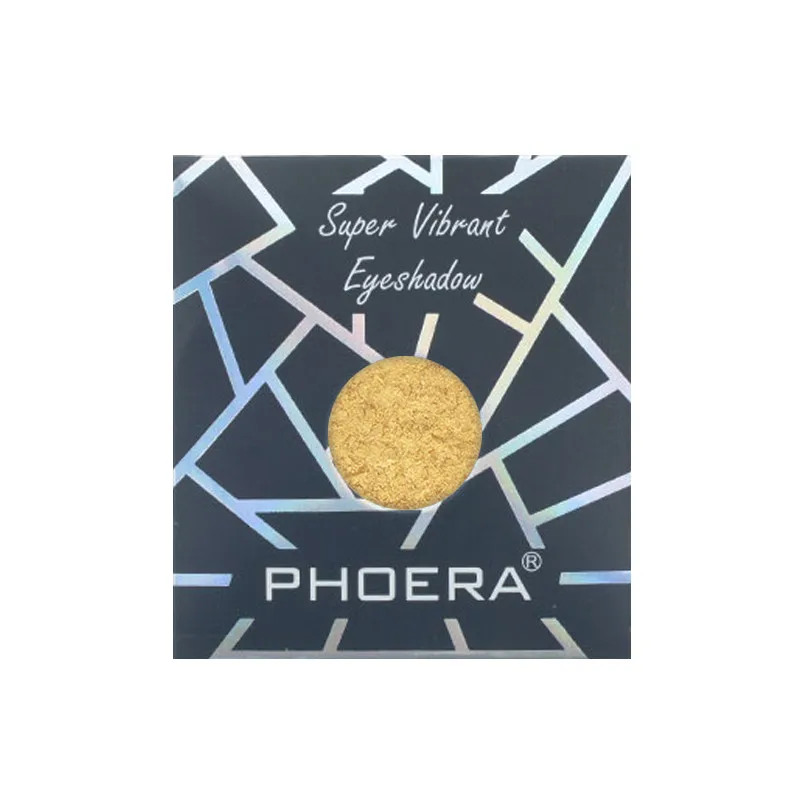 PHOERA 12 цветов матовые мерцающие блестящие светящиеся тени для век мини водонепроницаемые алмазные блестящие тени для век TSLM2