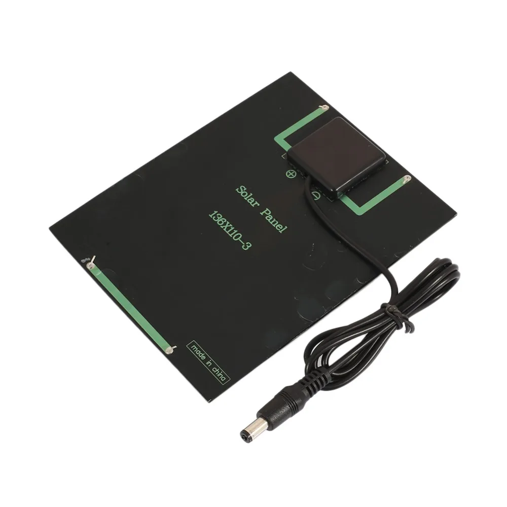 6 В 2 Вт гибкий поликремния солнечные панели DIY Солнечное Мощность Bank открытый