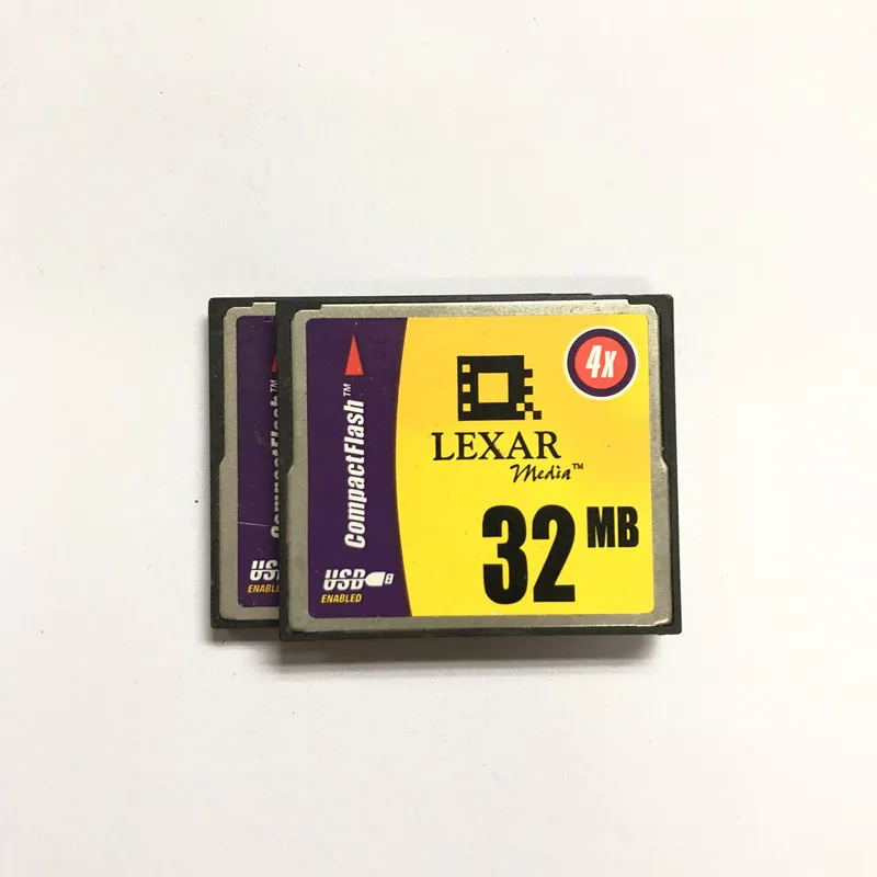 Компактная флэш карта Lexar 32 Мб 64 МБ 256 512 4X цифровые устройства Compact Flash Industrial CF