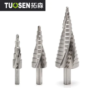 Быстрорежущее спиральное сверло HSS 4241, набор ступенчатых Сверл с ядром, конусное ступенчатое сверло, набор сверл, резак для отверстий
