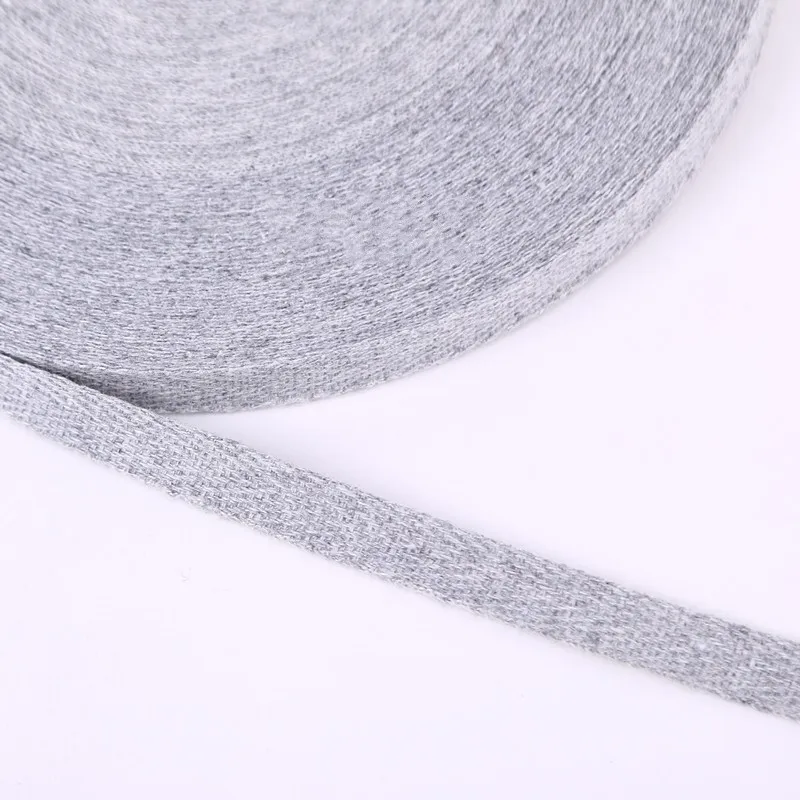 1 Gray Новинка Красочные 20 мм шеврон хлопок ленточки для волос Herring Bonebinding Лента кружевная отделка для упаковочные аксессуары DIY 50 ярдов - Цвет: 1 Gray