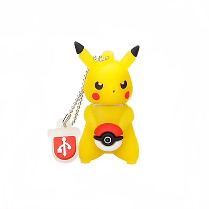 3 Usb флеш-накопитель 128 ГБ шариковая ручка эльфа 64 Гб pokemon Pikachu pendrive 32 ГБ 16 ГБ 8 ГБ 4 ГБ usb memory stick usb 2,0 - Цвет: 3