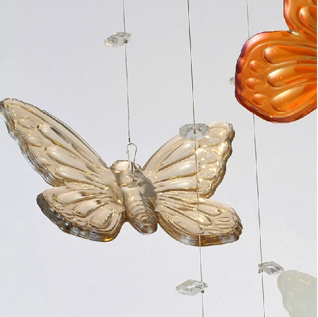 Потолочный светильник светодиодный с кристаллами для украшения дома на новый