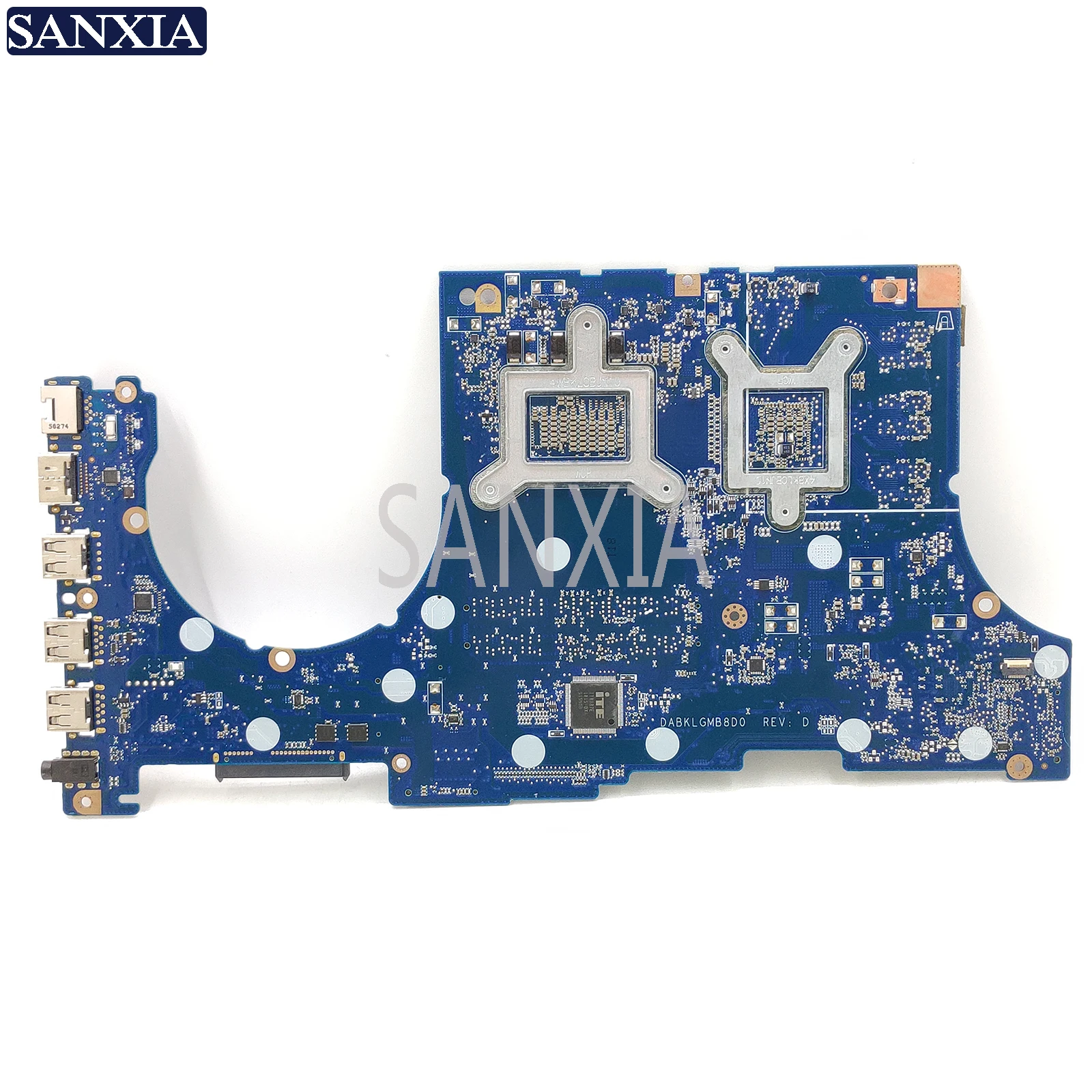 Verkauf KEFU DABKLGMB8D0 Laptop Motherboard Für ASUS TUF Gaming FX504G FX80G Original Mainboard I5-8300H GTX1050