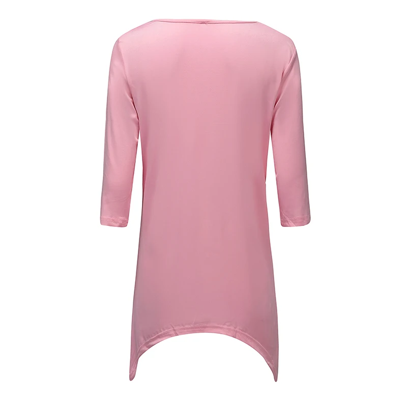 2018 новые модные женские туфли Карамельный цвет свободные офисные блузка 3/4