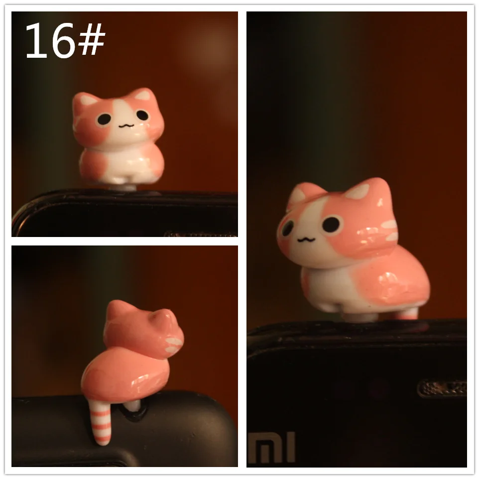 kpop kawaii оригинальное качество Chi's cat анти пылезащитная заглушка для сотового телефона ks милый аниме ушной колпачок для наушников смешанный стиль
