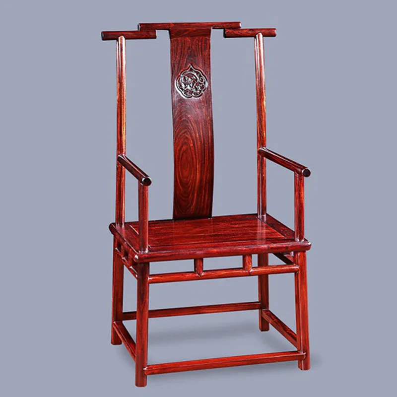 African rosewood lobular 7 piece tea tables and chairs combined blood Tan mahogany furniture chair table space crown |