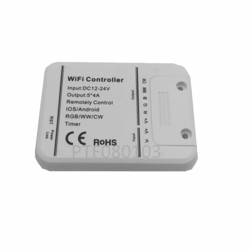 Умный пульт управления RGB/WW/CW светодиодное управление Wi Fi музыкой с помощью IOS Android
