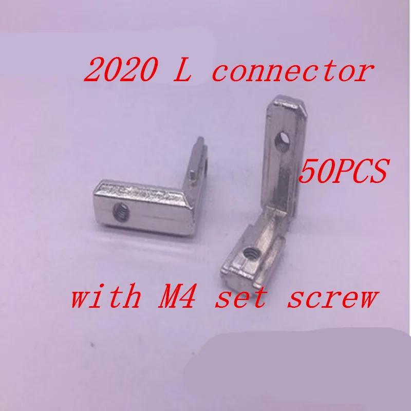 50 шт. Т образный угловой кронштейн с винтом M5|corner connector|corner bracketinside corner brackets |